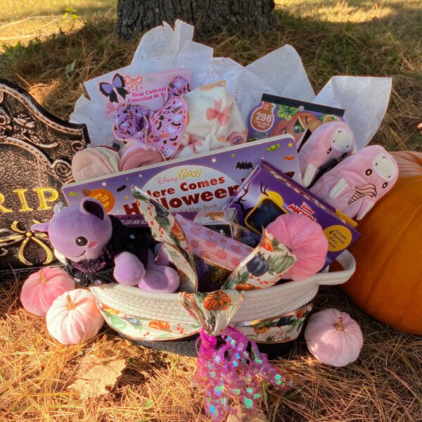 halloween gift basket (boo basket)