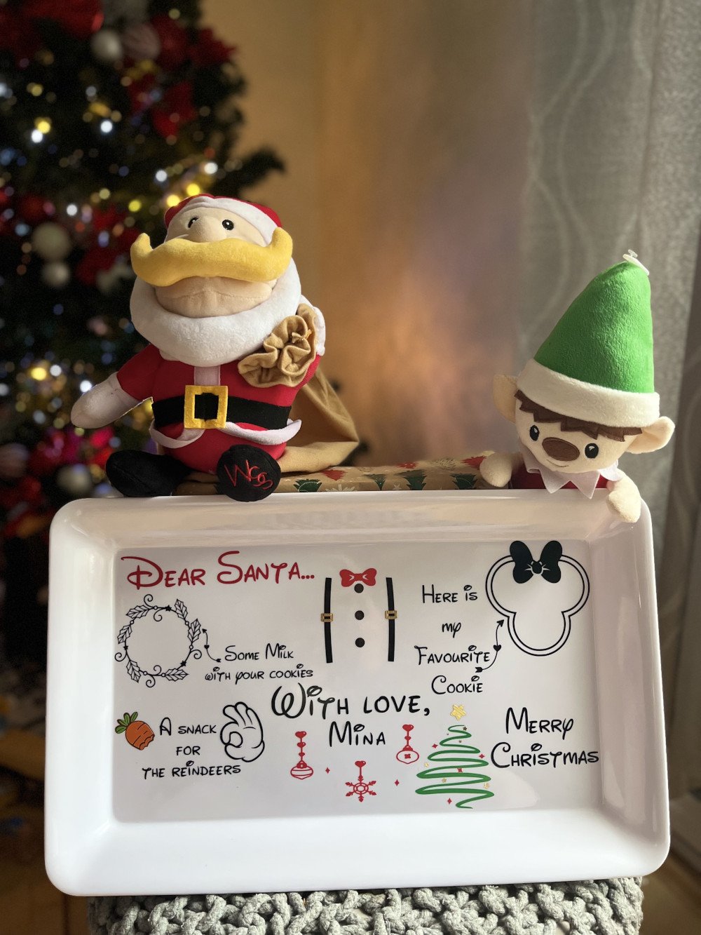 christmas tray