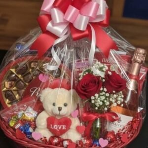 Valentines Day gift basket